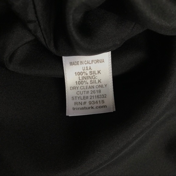 Trina Turk Silk Janny Plaid Print Dress - Picture 4 of 4